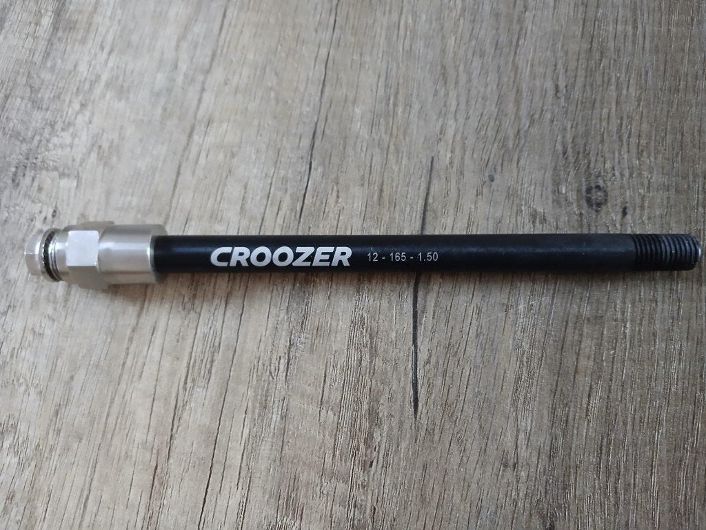 Croozer 12  165 mm steekas, Fietsen en Brommers, Nieuw, Ophalen of Verzenden, Hondenkar, 20 tot 40 kg