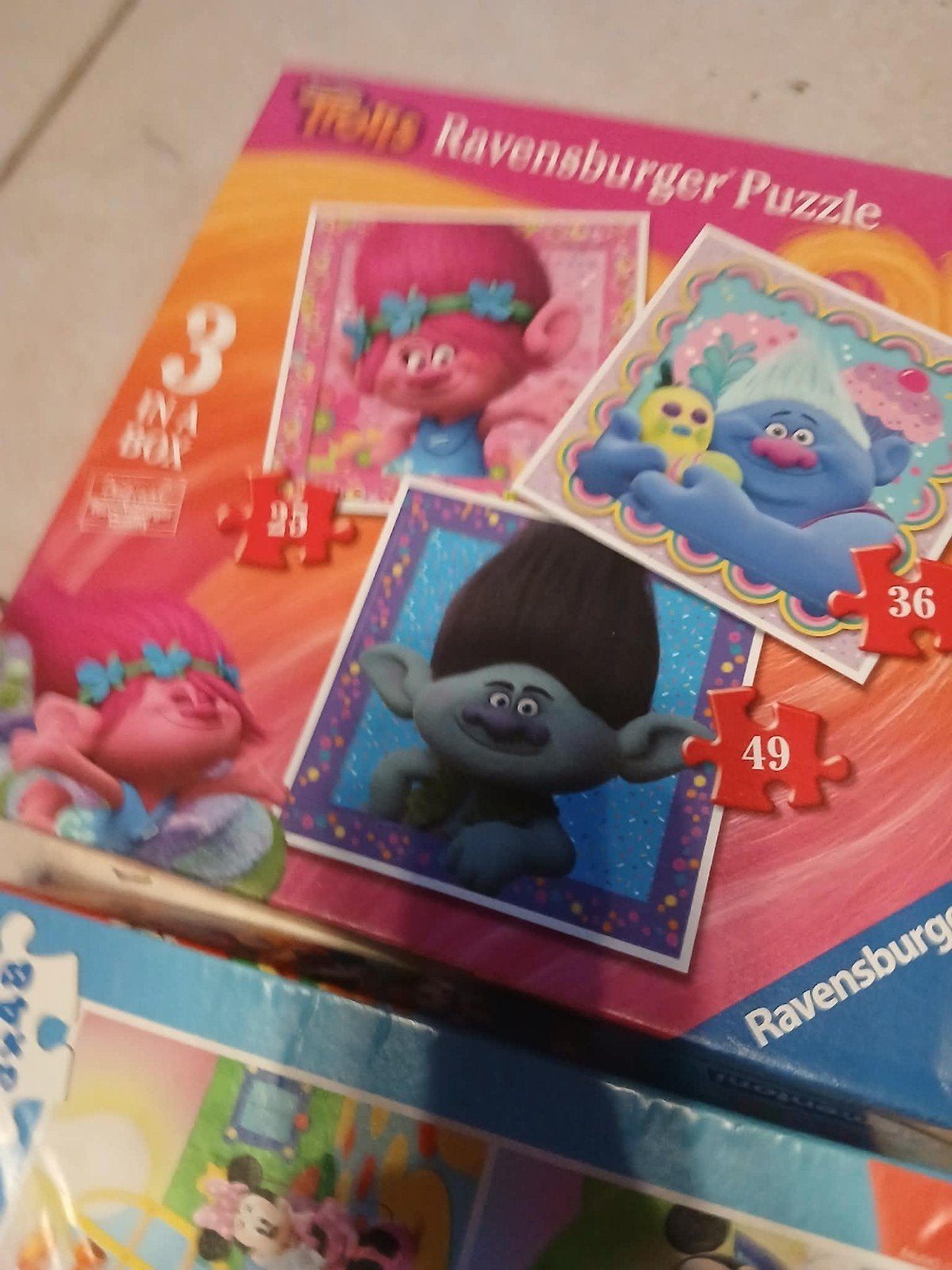 Puzzle de trolls pour enfants, Enlèvement
