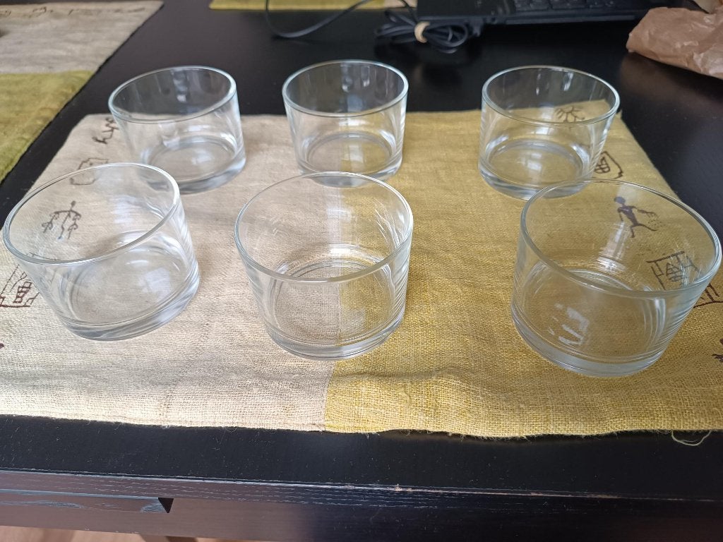 Lot de verres à eau *5 pour 6€, Collections, Verres & Petits Verres, Enlèvement, Neuf, Verre à eau