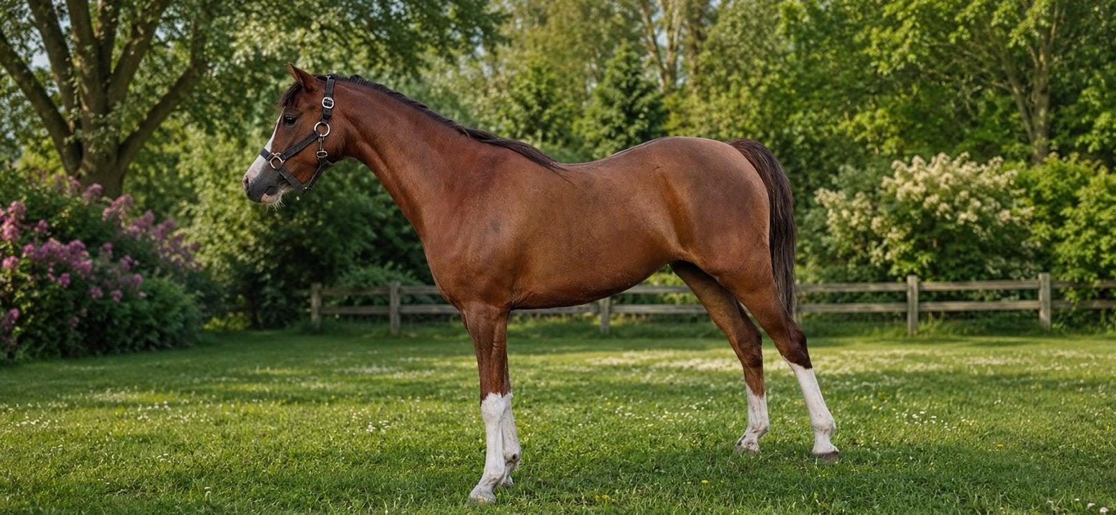 Super knappe welsh merrie, Dieren en Toebehoren, Merrie, Onbeleerd, Met stamboom, 3 tot 6 jaar