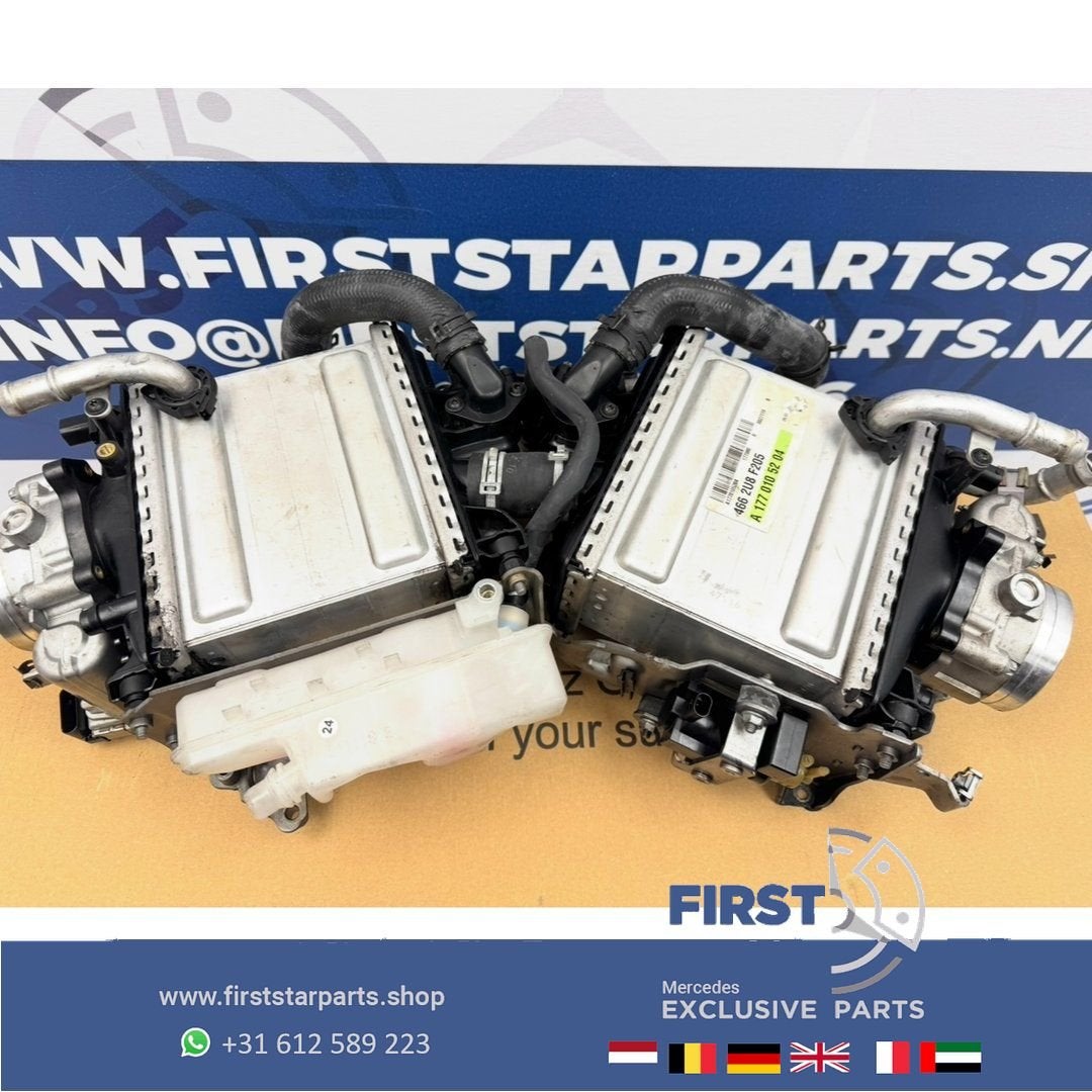 A1770901214 INTERKOELER M177 C63 GLC63 E63 GT63 GTS GTR S63, Auto-onderdelen, Motor en Toebehoren, Mercedes-Benz, Gebruikt, Ophalen of Verzenden