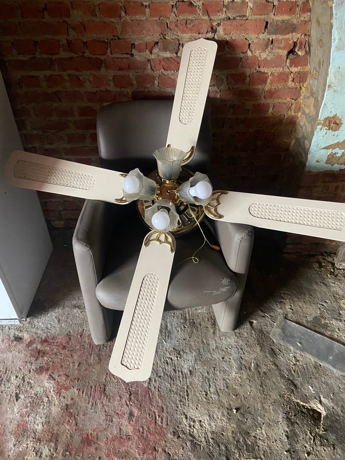 Plafondventilator met verlichting, Electroménager, Enlèvement, Comme neuf, Ventilateur de plafond
