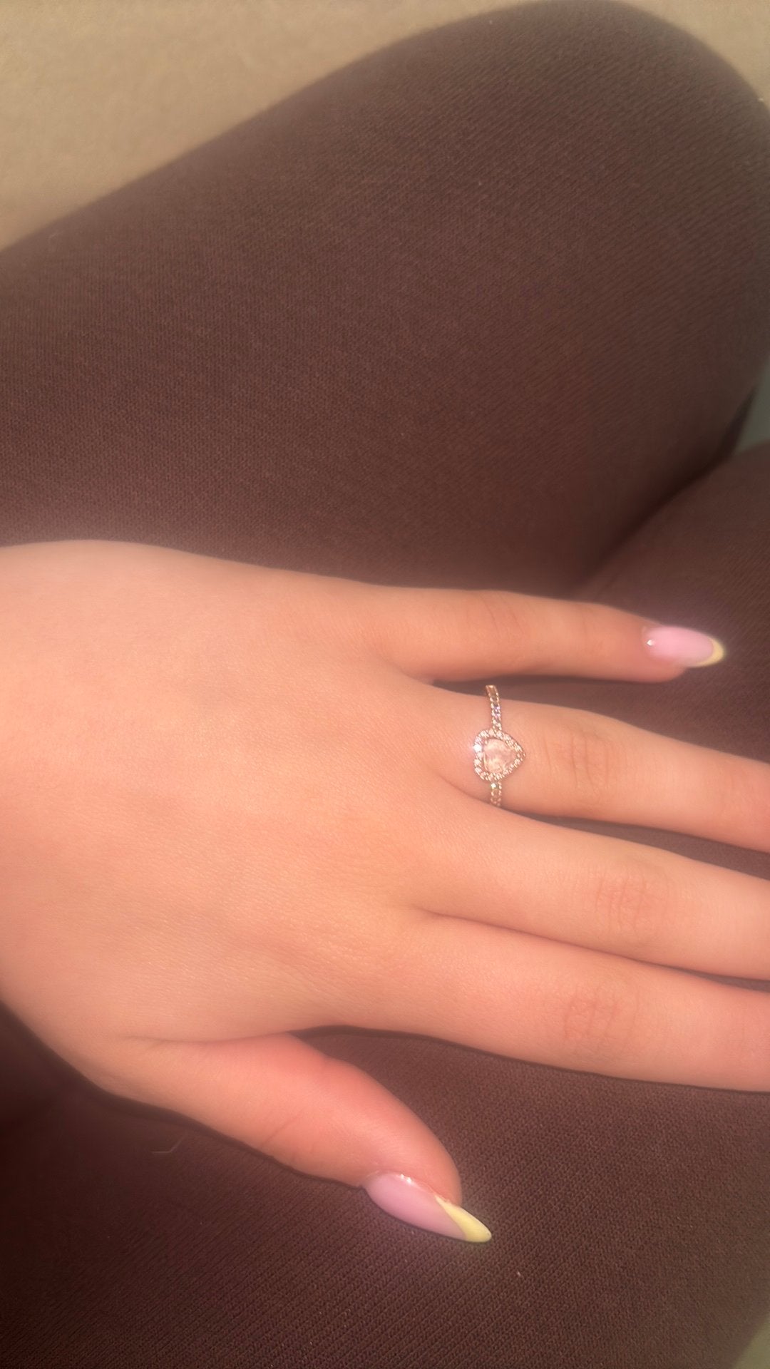 Pandora ring rose gold, Handtassen en Accessoires, Ringen, Gebruikt, Ophalen of Verzenden, Goud, Dame of Heer