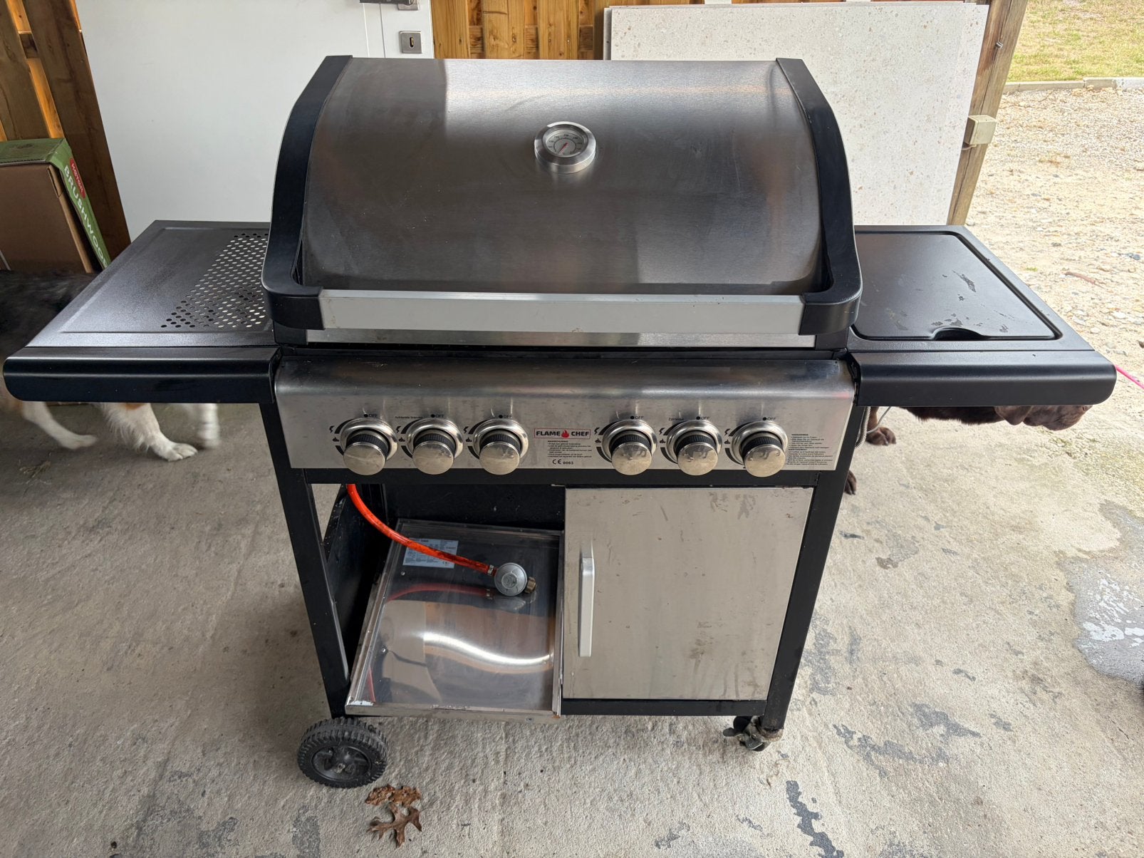 Gasbarbecue, Tuin en Terras, Ophalen, Gebruikt