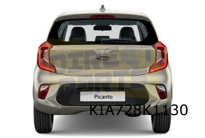 Kia Picanto (6/17-) achterbumper (te spuiten) Origineel!! 86, Neuf, Kia, Arrière, -