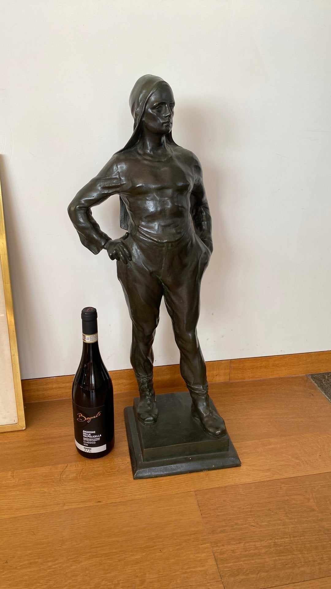 Brons van Constantin Meiunier, Ophalen