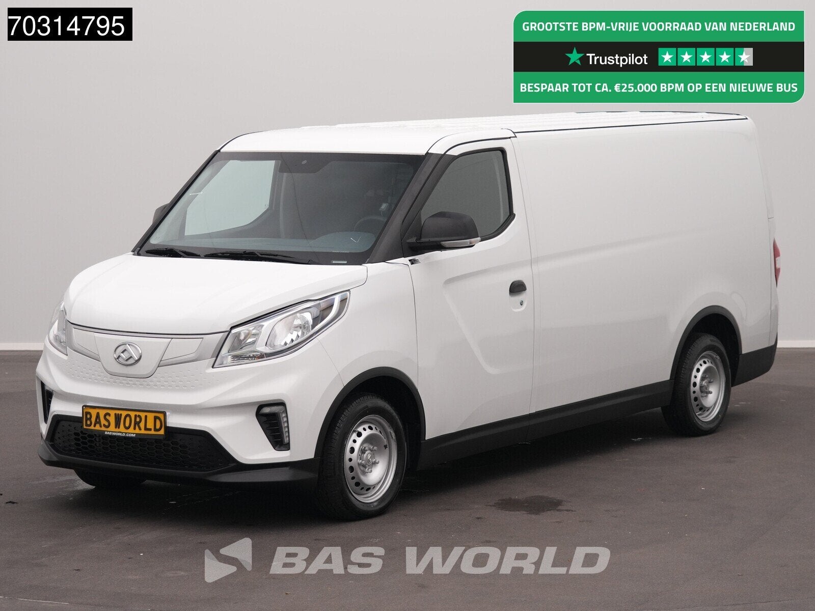 Maxus eDeliver 3 Elektrisch 50kWh 240km WLTP L3H1 DC-Snellad, Autos, Camionnettes & Utilitaires, Neuf, Achat, 2 places, Maxus