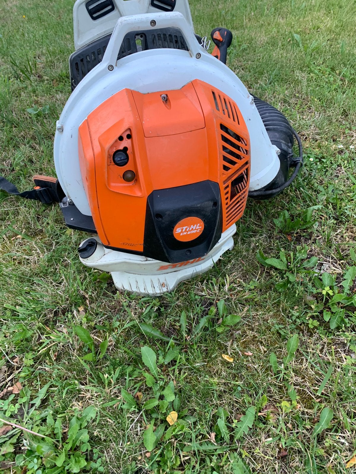 stihl br800c, Tuin en Terras, Ophalen, Gebruikt
