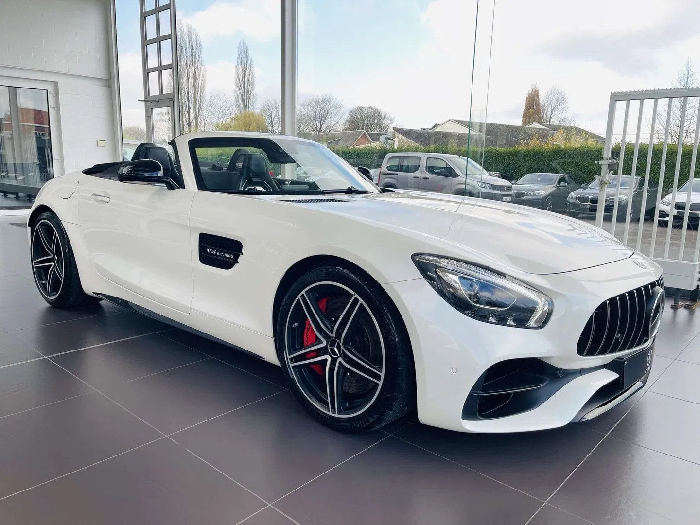 Mercedes-Benz AMG GT GT C 4.0 V8 BiTurbo C *GARANTIE +FULL E, Autos, 1940 kg, Achat, Entreprise, Noir
