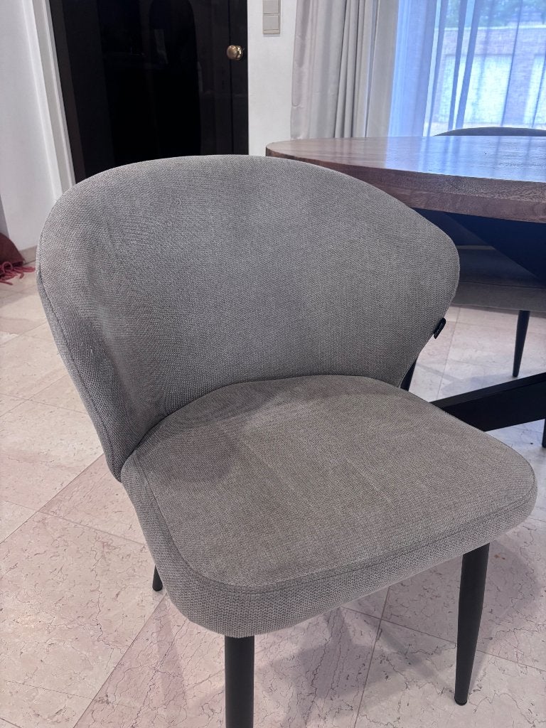 Chaises de salle à manger beige, Enlèvement, Comme neuf, Autres couleurs, Quatre