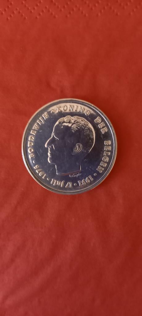 Pièce argent 250 fb - NL, Enlèvement, Argent, Argent