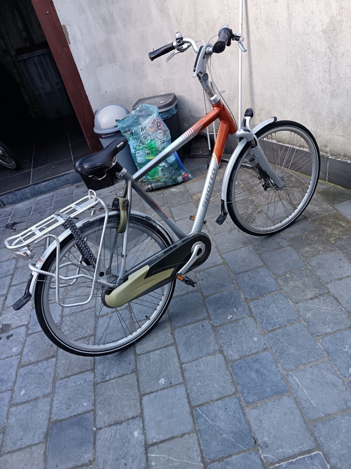 Herenfiets SPARTA, Enlèvement