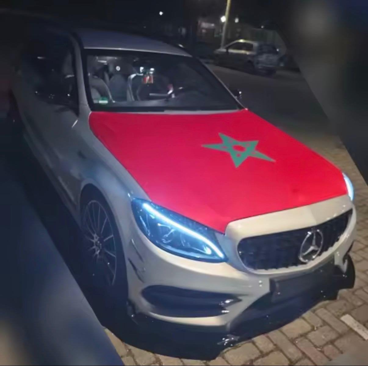 Drapeau du Maroc, Enlèvement ou Envoi