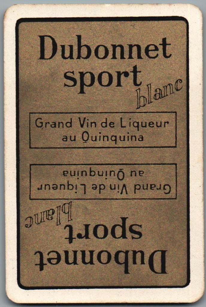 speelkaart - LK14463 - Dubonnet, Verzamelen, Verzenden, Zo goed als nieuw, Speelkaart(en)