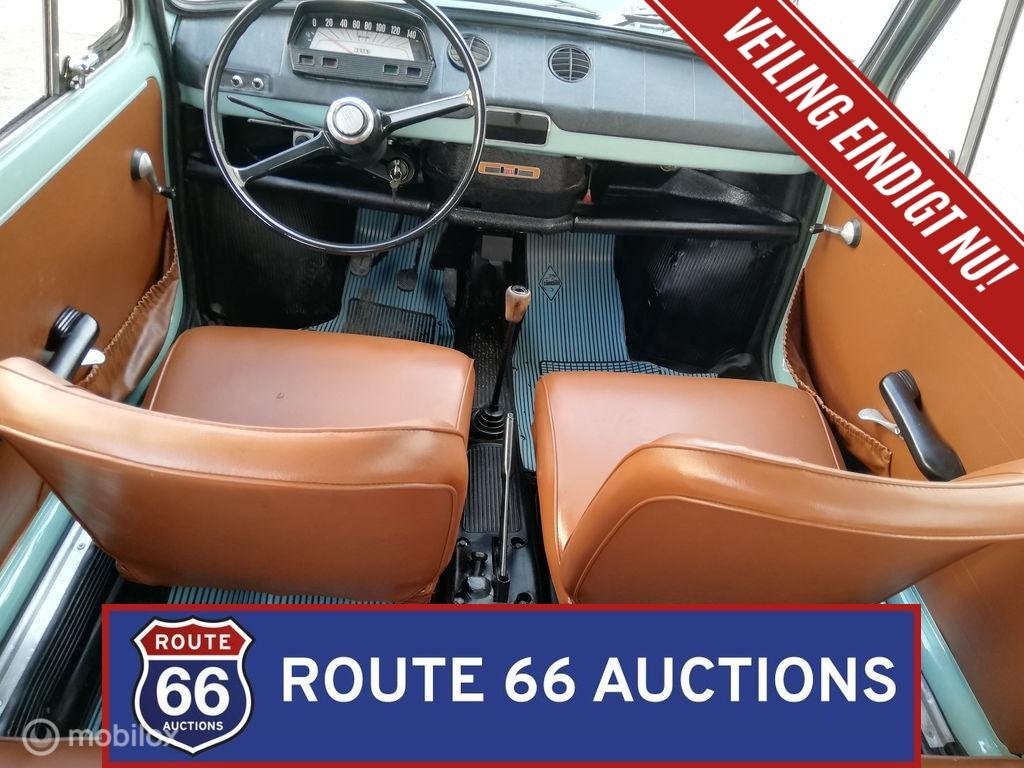 Fiat 850 S | 1969 | Route 66 Auctions, Auto's, Zwart, Bedrijf, Handgeschakeld, Overige carrosserie