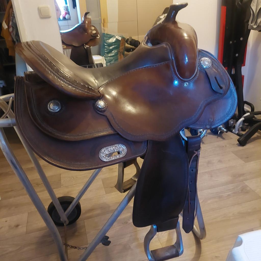 Westernzadel Continental Equiflex 16 inch, Enlèvement, Western