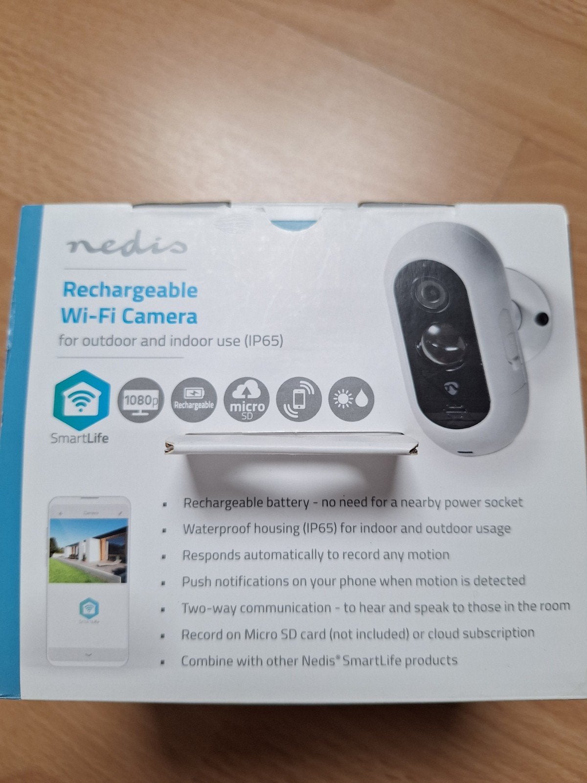 Caméra wifi sans fil avec panneau solaire, Enlèvement