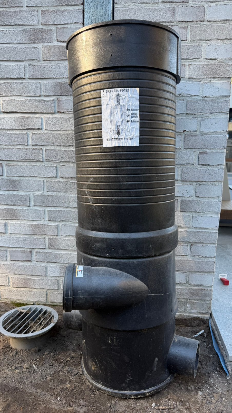 Cycloonfilter met opzetstuk. Nieuw!, Ophalen, Zo goed als nieuw