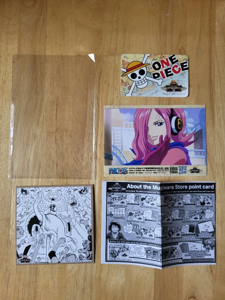 Lot de goodies One Piece – Mugiwara Store (Japon), Enlèvement, Autres personnages, Comme neuf, Autres types