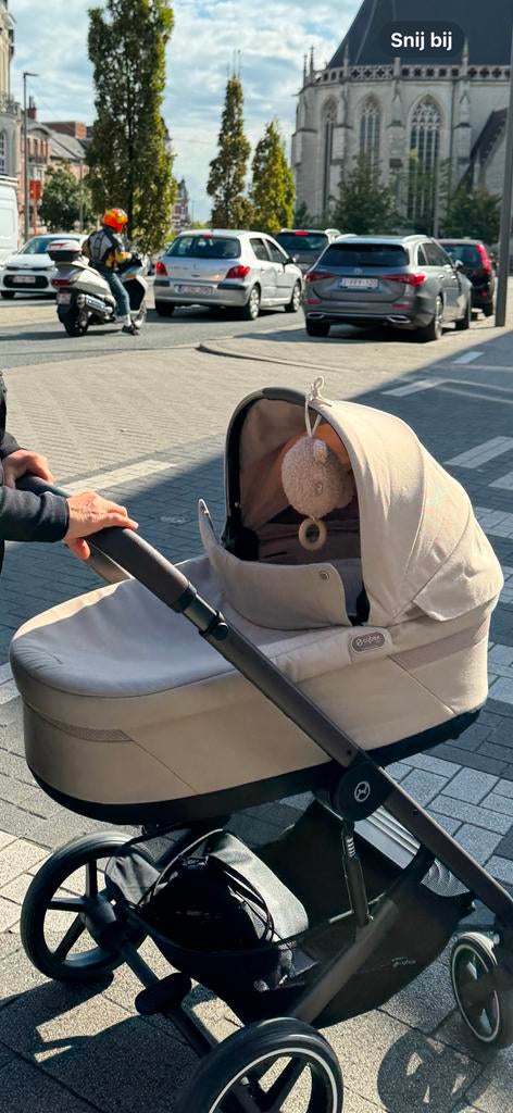 CYBEX BALIOS S LUX ALMOND BEIGE, Enfants & Bébés, Enlèvement, Poussette