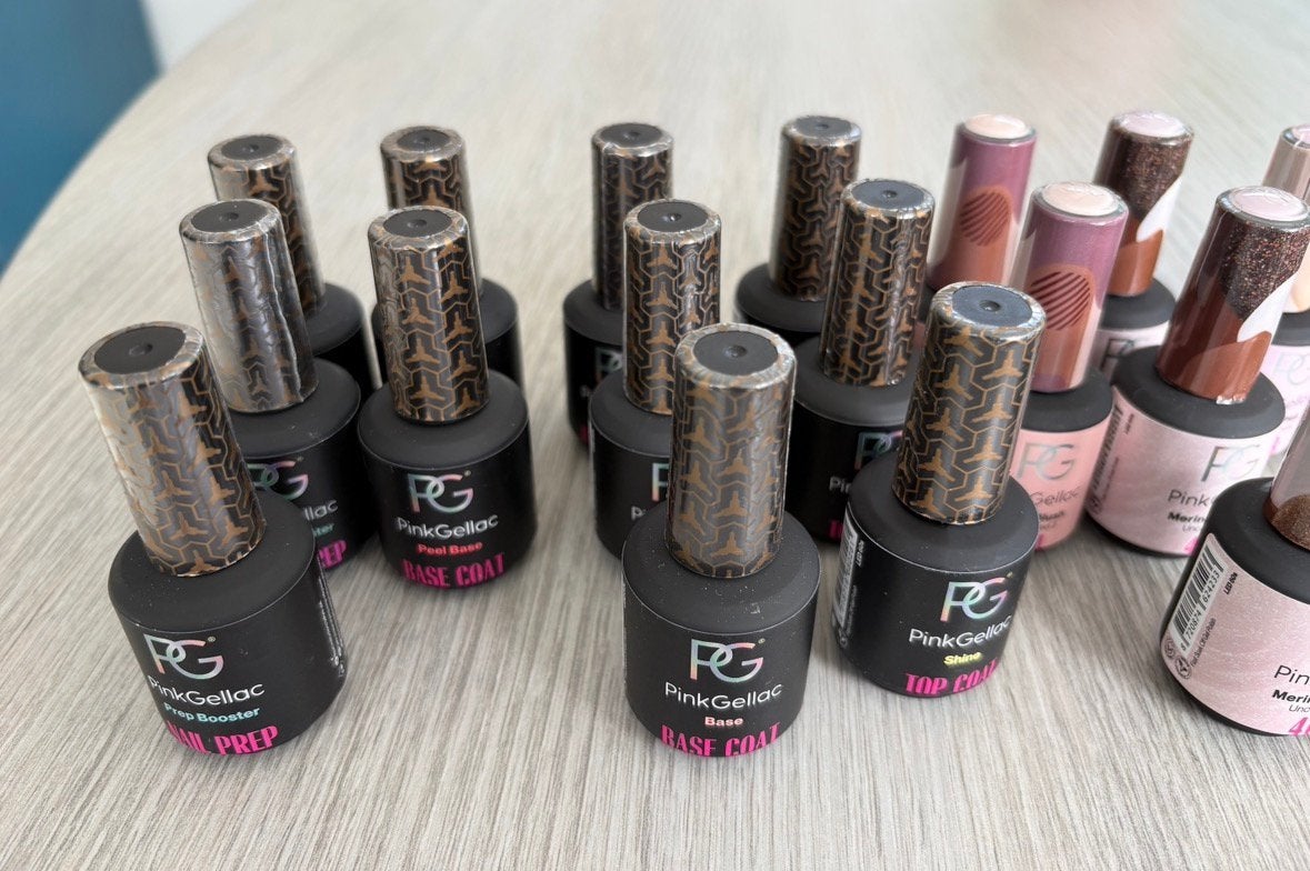 Starterspakket Pink Gellac 30 stuks en folders, Ophalen of Verzenden, Zo goed als nieuw