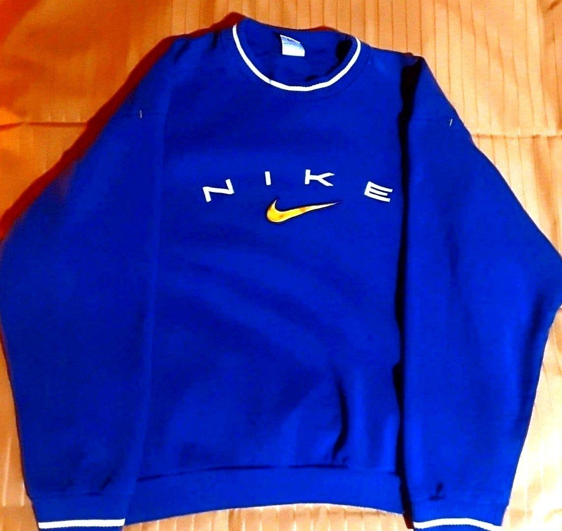Chandail à col rond Nike vintage '90, Vêtements | Hommes, Pulls & Vestes, Neuf, Enlèvement ou Envoi, Nike, Taille 52/54 (L)