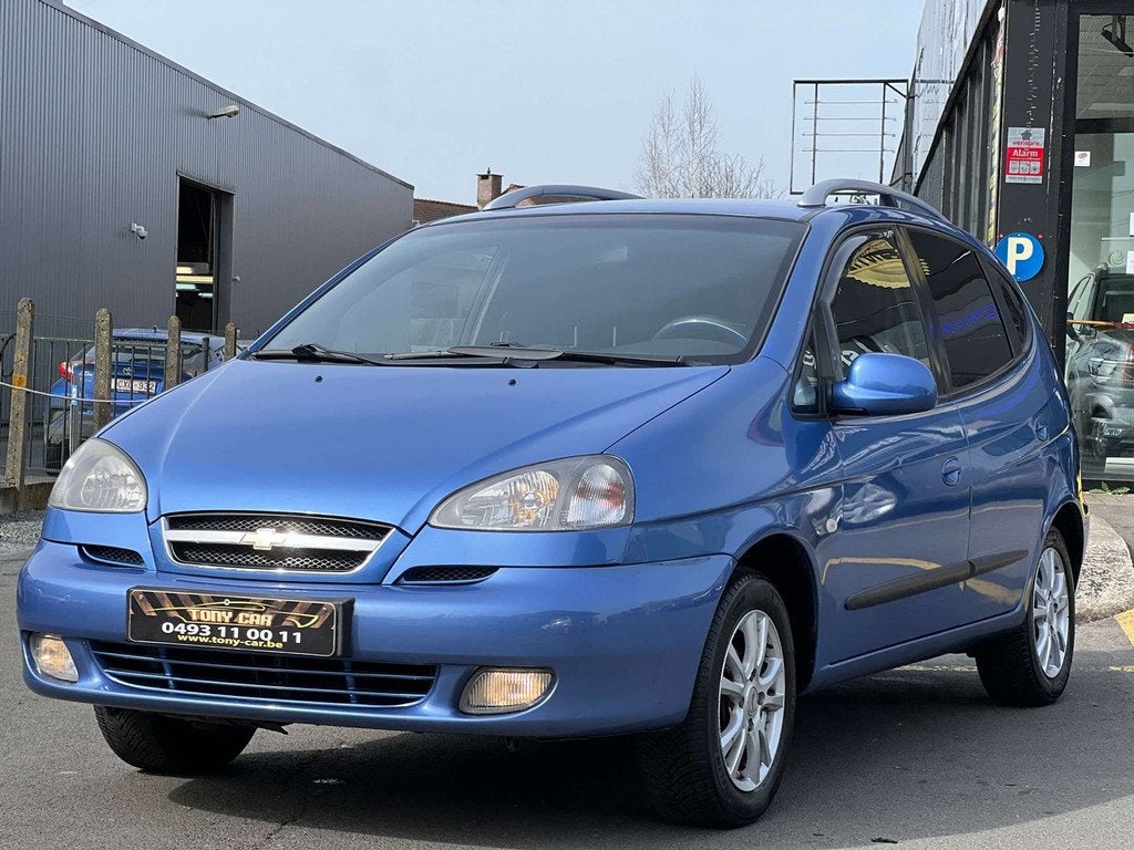 Chevrolet Tacuma 1.6i 16v SE Airco*CUIR*JANTES*CAR-Pas* gara, Voorwielaandrijving, Gebruikt, Blauw, Leder