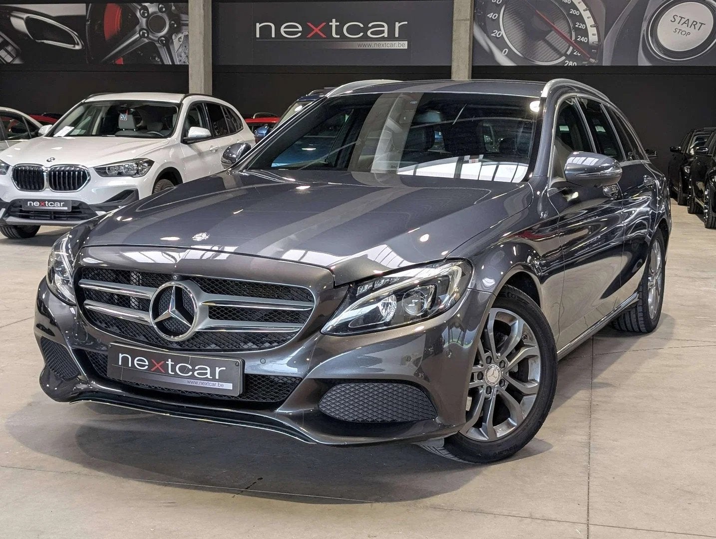 Mercedes-Benz C-CLASS 200 d Break 7G Avantgt NAVI-FULL LED-C, Autos : Divers, Argent ou Gris, Mercedes-Benz, Automatique, 1598 cm³