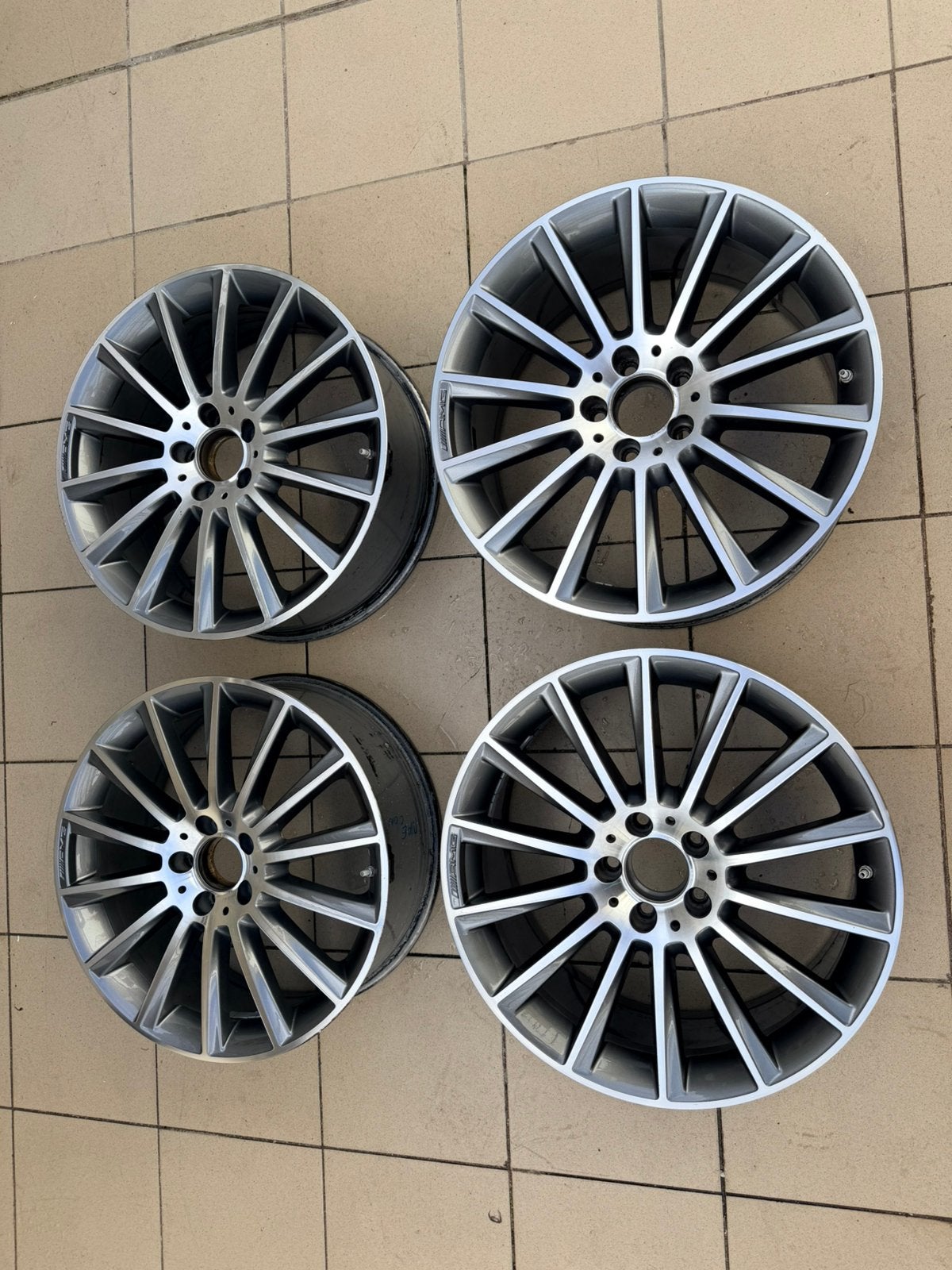 Originele Mercedes 19inch velgen, Auto-onderdelen, Gebruikt, Velg(en), Personenwagen, Ophalen