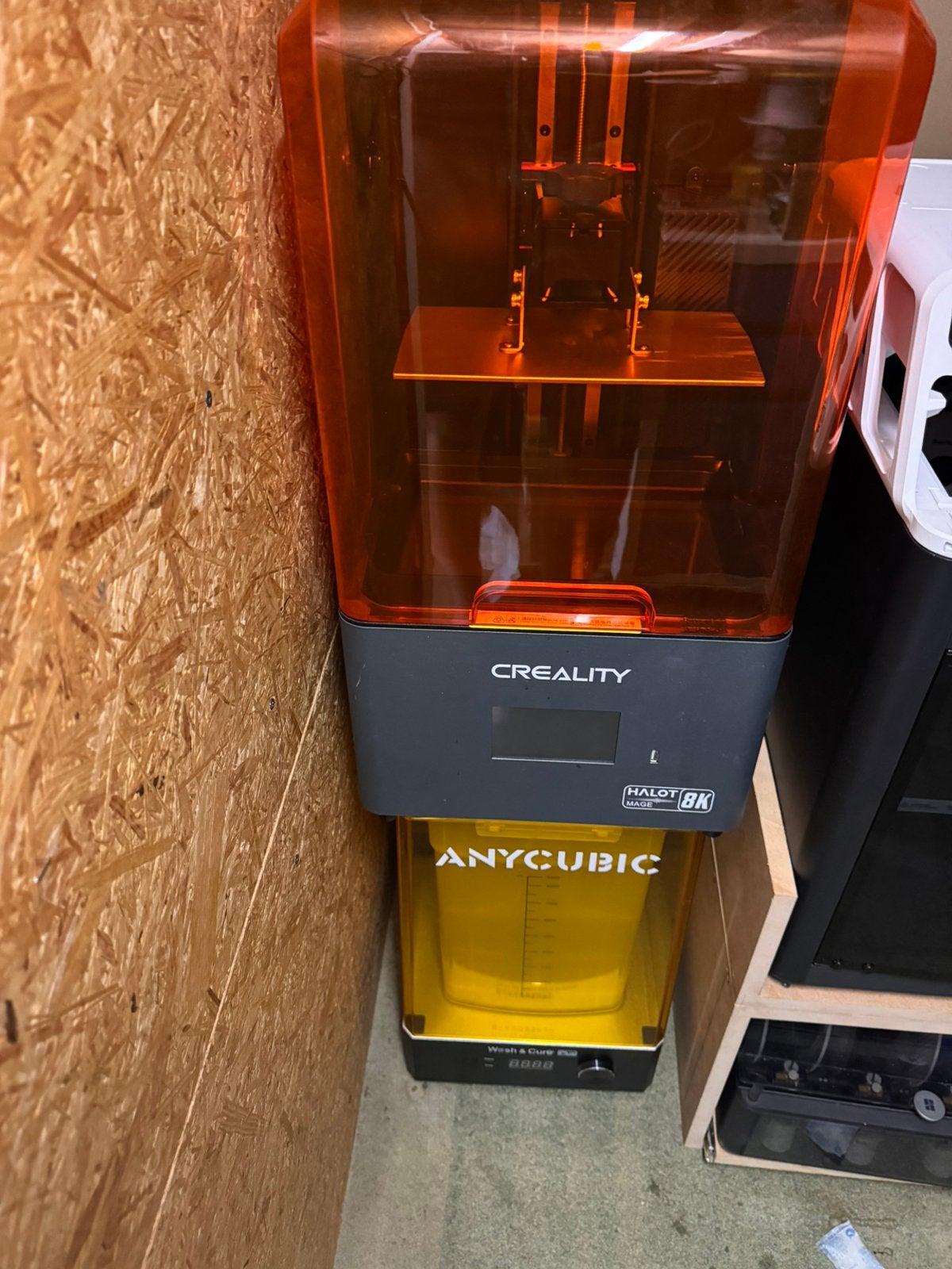 Creality Halot Mage 8K resin 3D-printer, Comme neuf, Creality, Résine, Enlèvement ou Envoi