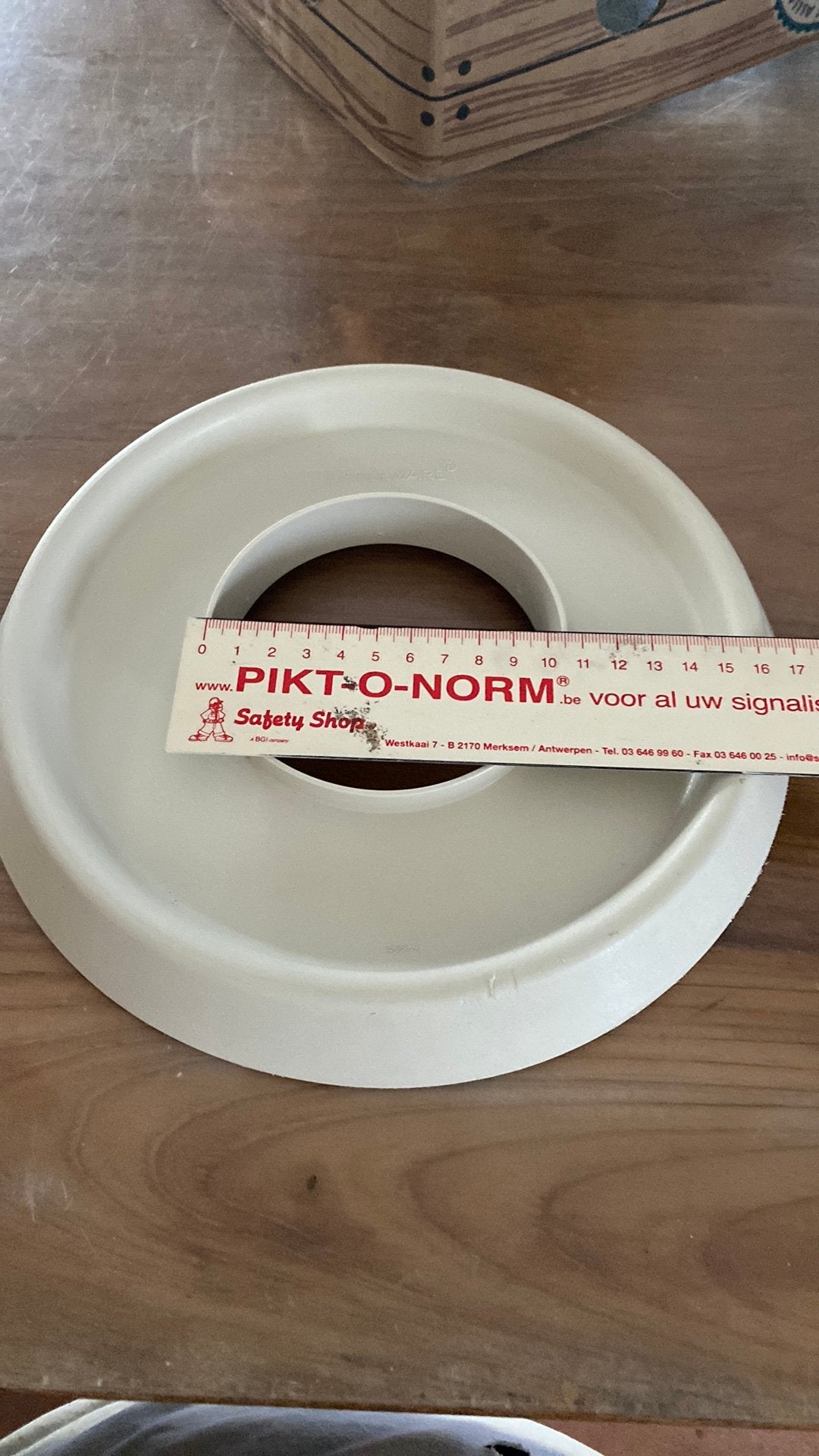 Tupperware spatrand voor vintage beslagkom., Ophalen, Gebruikt