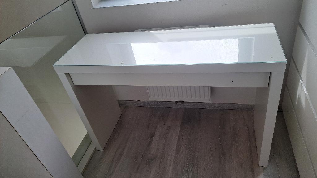 IKEA MALM toilettafel – wit, Enlèvement