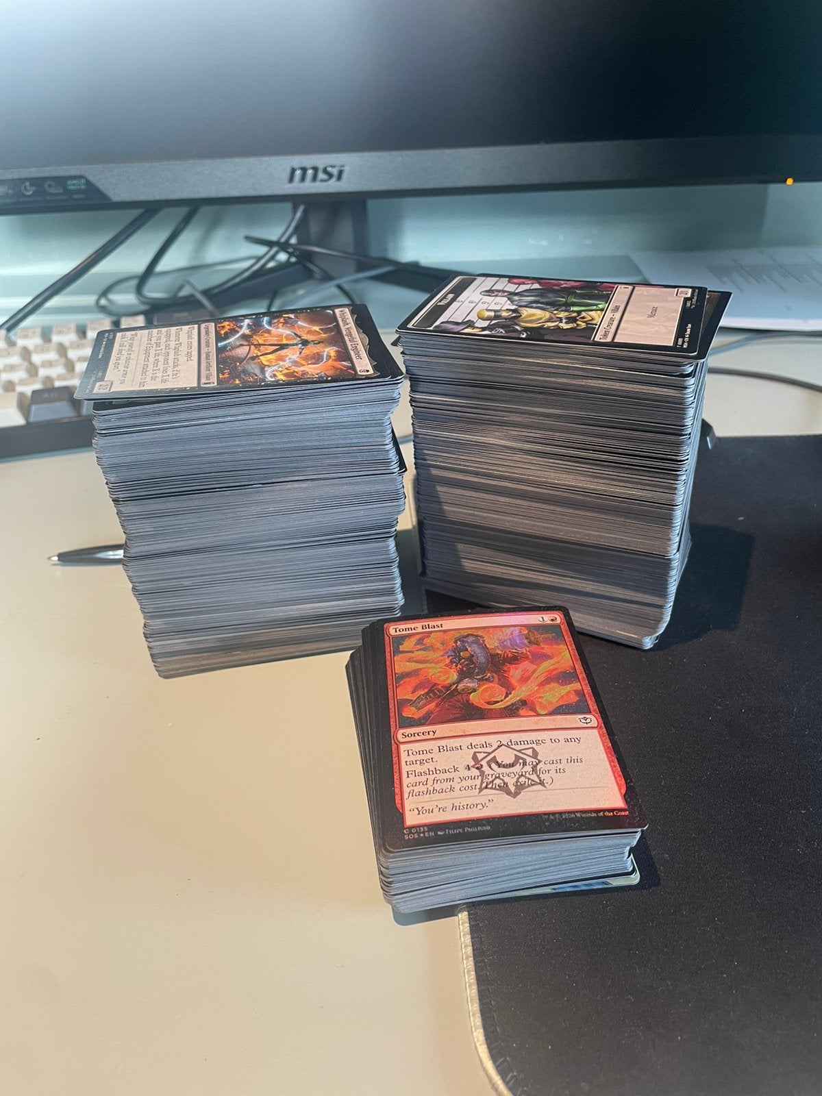 Magic the gathering kaaten., Hobby en Vrije tijd, Ophalen of Verzenden, Zo goed als nieuw