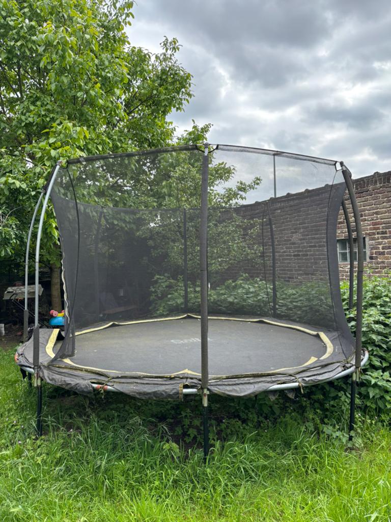 Salta - trampoline - 4 meter doorsnede, Kinderen en Baby's, Speelgoed | Buiten | Trampolines, Ophalen, Gebruikt
