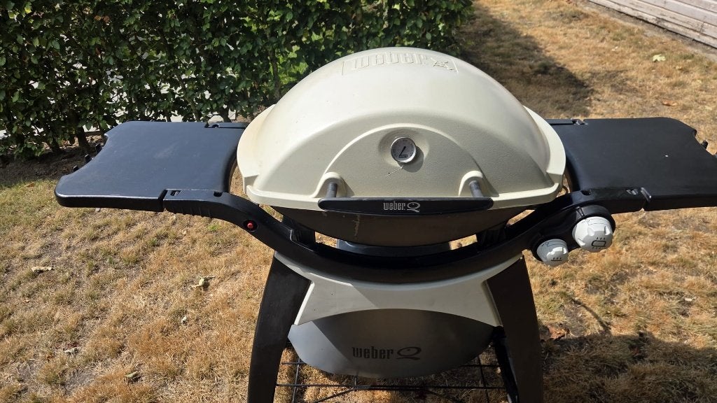Weber gasBBQ, Tuin en Terras, Gasbarbecues, Ophalen, Gebruikt, Weber