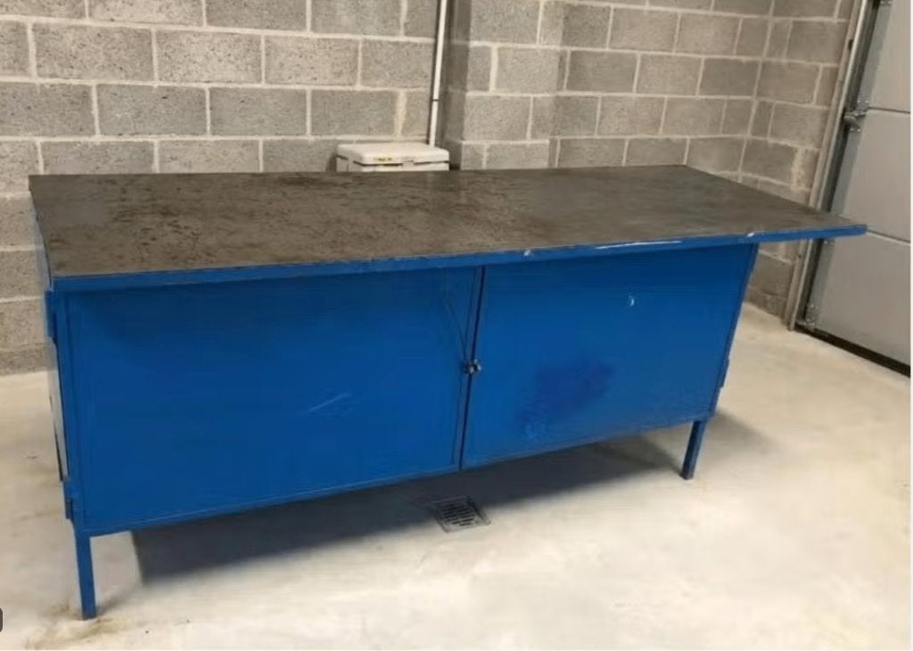 professionele werkbank staal, Doe-het-zelf en Bouw, Werkbanken, Ophalen