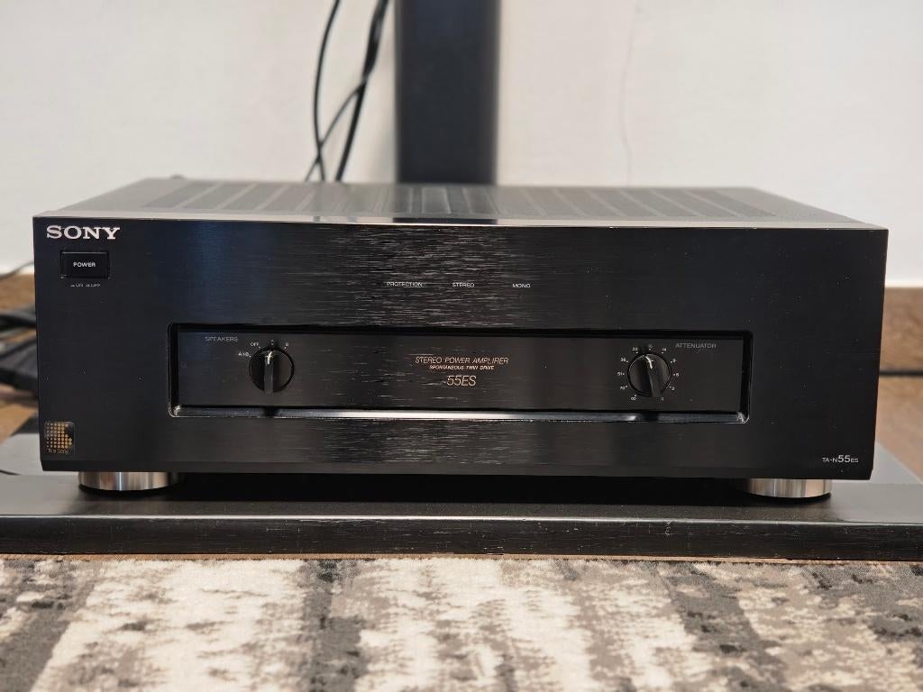Sony TA-N55ES – ES serie – Made in Japan – topstaat, Ophalen of Verzenden, Zo goed als nieuw, 60 tot 120 watt, Sony