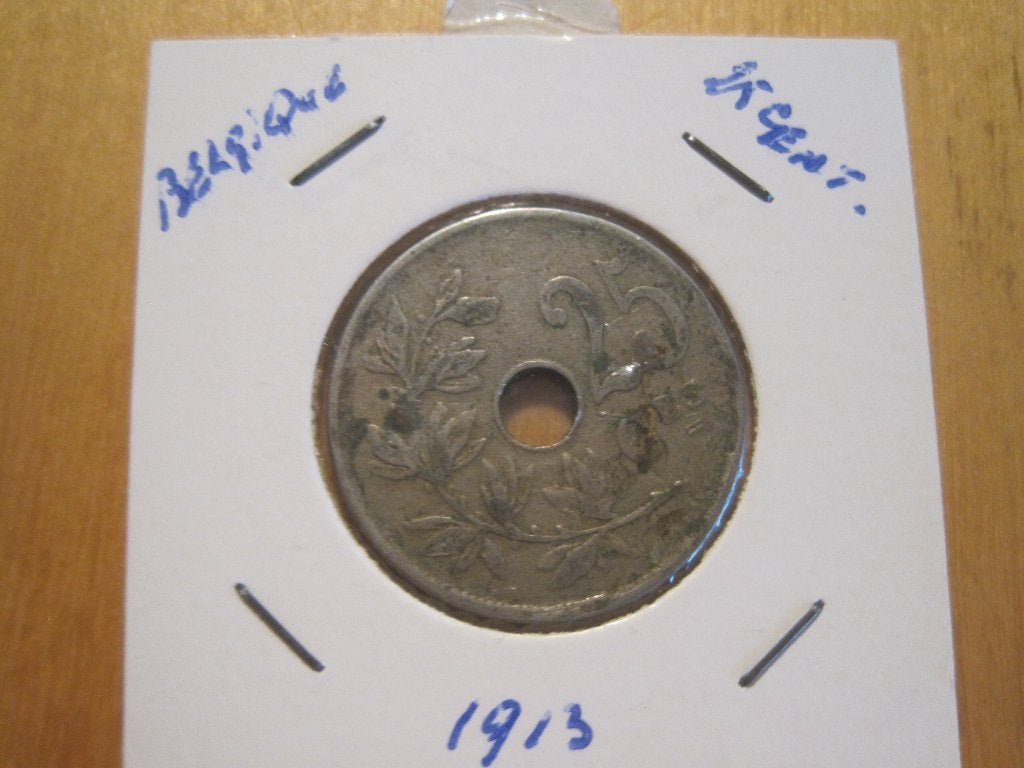 25 cent. munten Belgie, Verzenden, Setje
