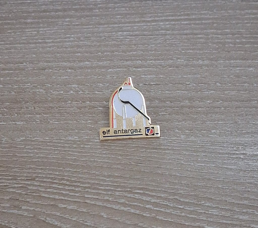 PIN - ELF - ANTARGAZ, Envoi, Utilisé, Transport, Insigne ou Pin's