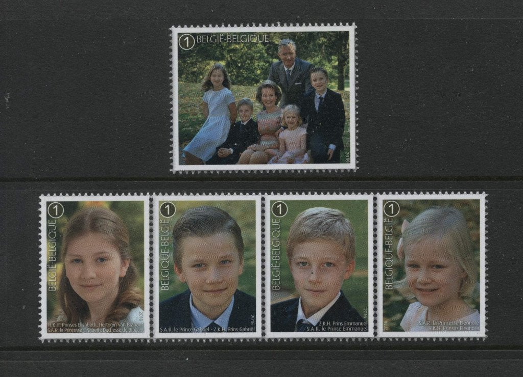 Reeks Koninklijke familie postfris, Ophalen of Verzenden, Gebruikt, Postzegel(s) of Munt(en)