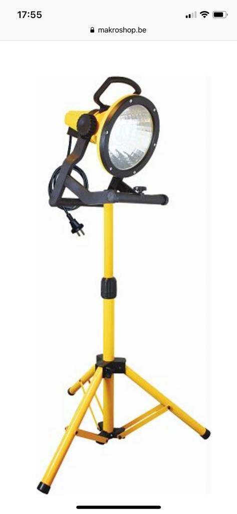 Éclairage de chantier ou décoration lampe style loft. Neuve, Ophalen, Nieuw, Lamp