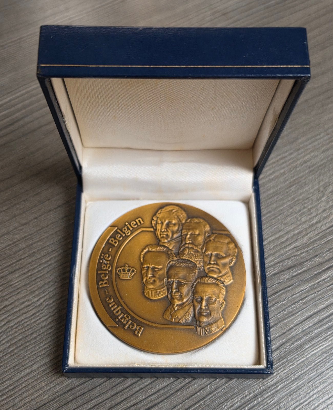 Medaille 175 jaar monarchie / Parlement, Postzegels en Munten, Penningen en Medailles, Ophalen of Verzenden, Brons