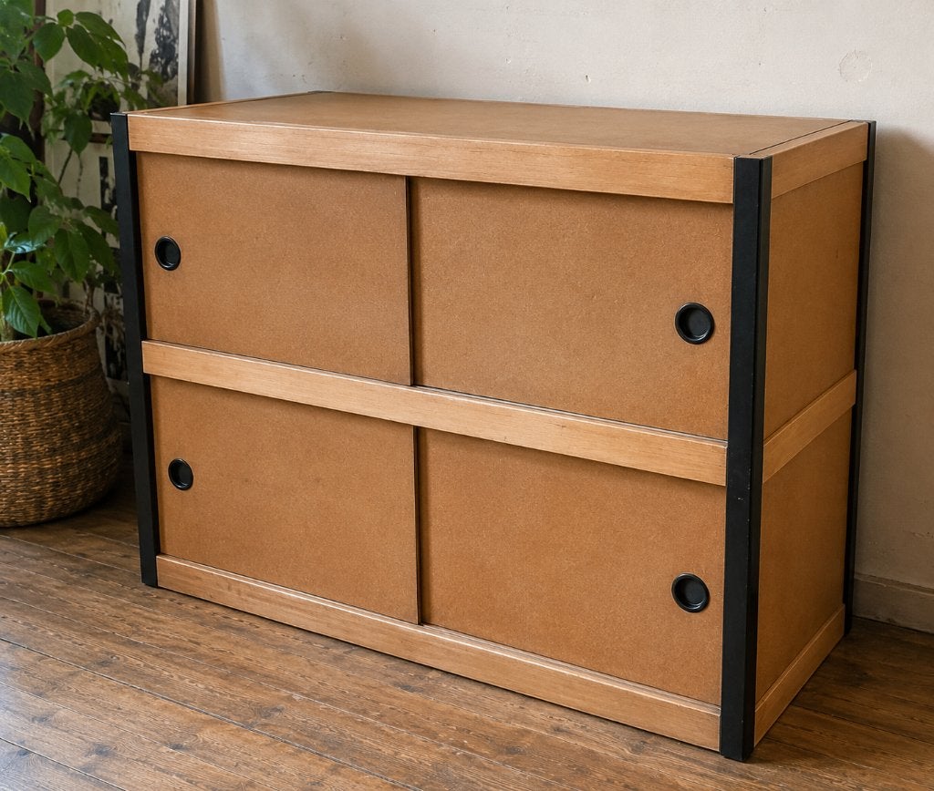 DRINGEND Kewlox hout/diepzwart klein kastje — vintage, Ophalen, Gebruikt, Kewlox Vintage