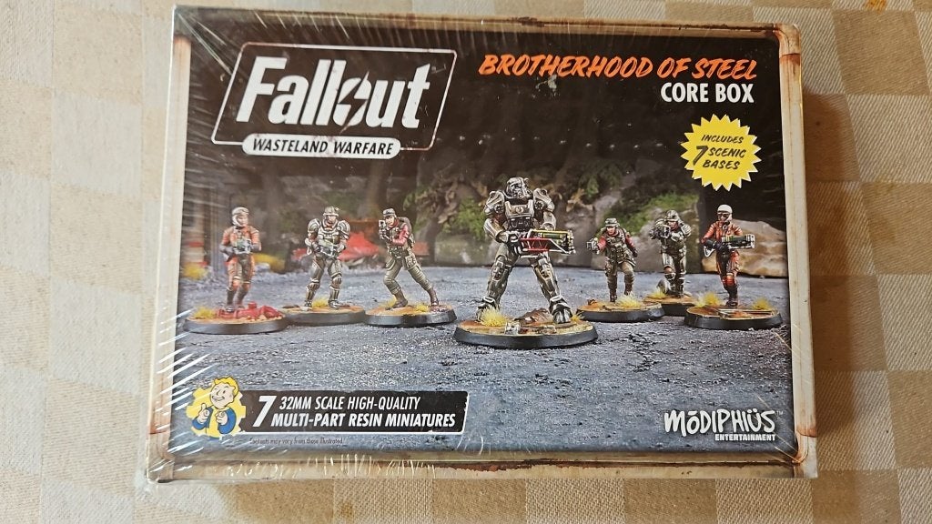 bordspel fall-out Brotherhood of Steel Core set, Een of twee spelers, Ophalen of Verzenden, Nieuw