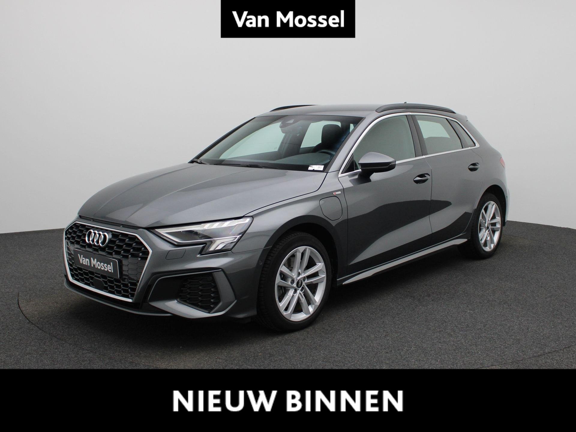 Audi A3 Sportback 40 TFSI e S Line, Auto's, Stof, Gebruikt, 4 cilinders, Plug-in hybride