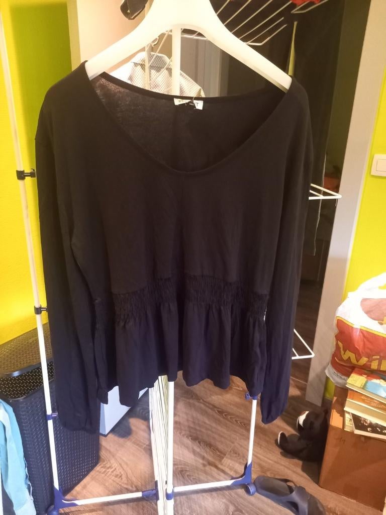dames t shirt  Nieuw, Kleding | Dames, Zwart, Maat 46/48 (XL) of groter, Nieuw, Ophalen of Verzenden