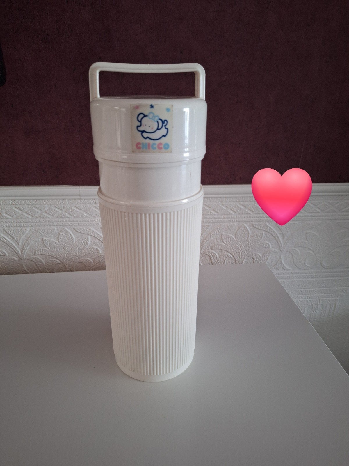 CHICCO thermobiberon/ thermoskan baby Perfecte Staat!!, Ophalen of Verzenden