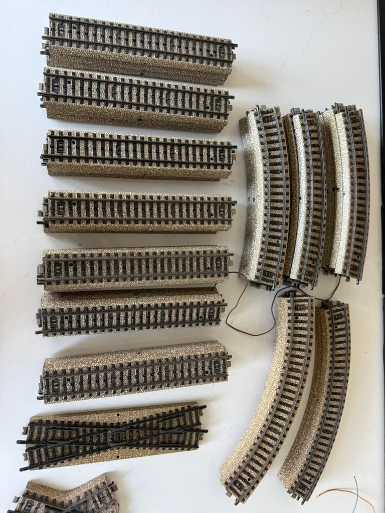 Marklin modeltreinsporen, Enlèvement, Utilisé, Rails, Märklin