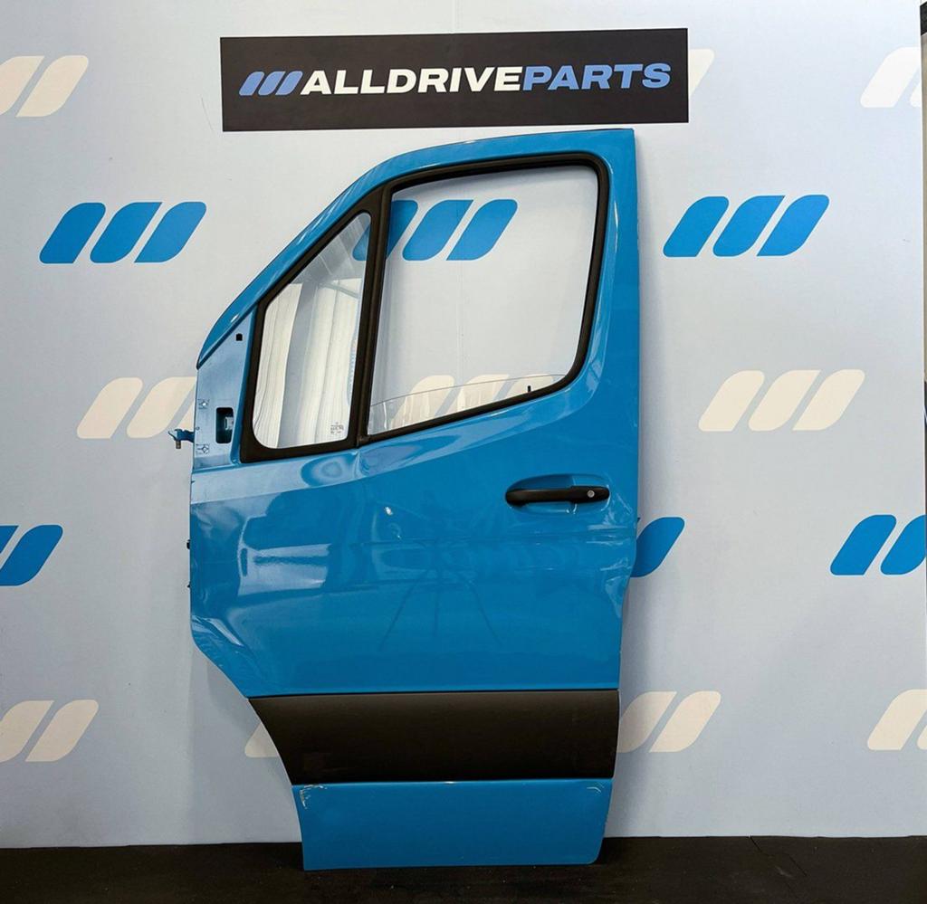 Mercedes Sprinter W907 portier deur links blauw A9107202400, Utilisé, Porte, -, -