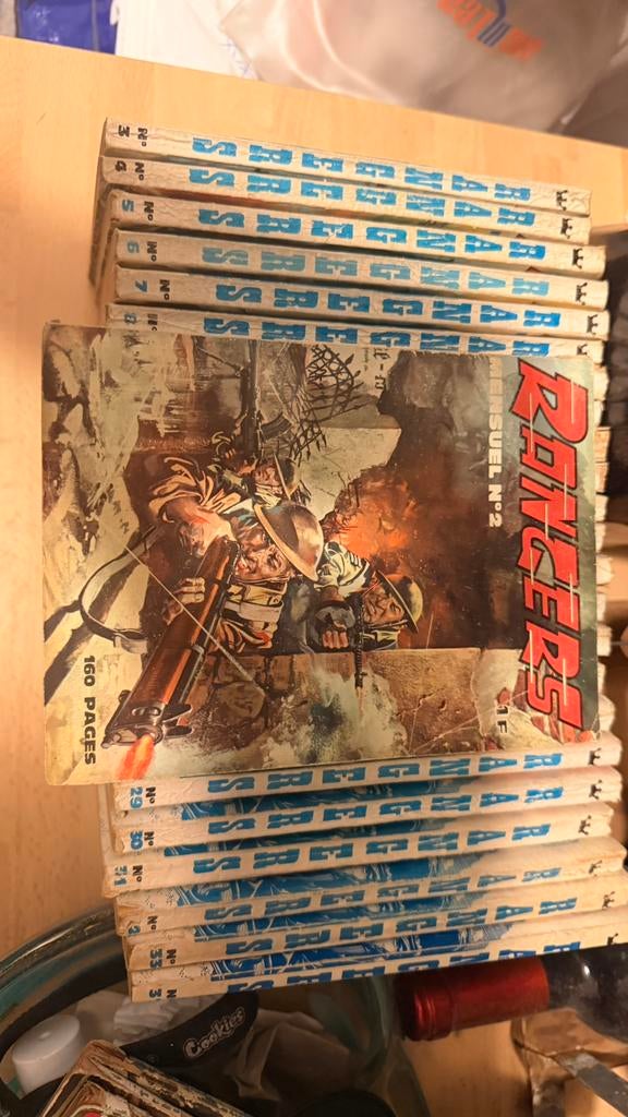 24 x RANGERS vintage tijdschrift, Ophalen, Gelezen, Overige onderwerpen, Los deel